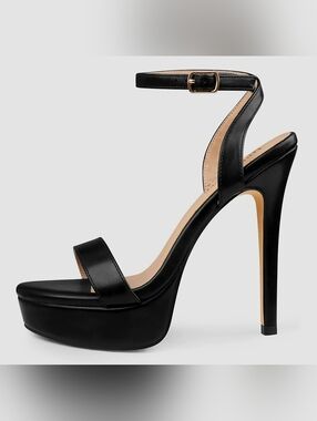MERUMOTE Heels Open Toe Heeled Sandals